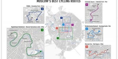 Moskva pyörä kartta