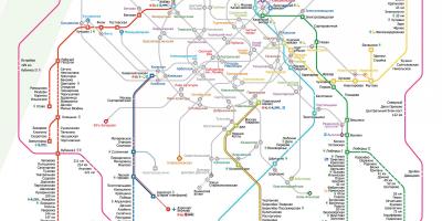 Kartta Moskva juna